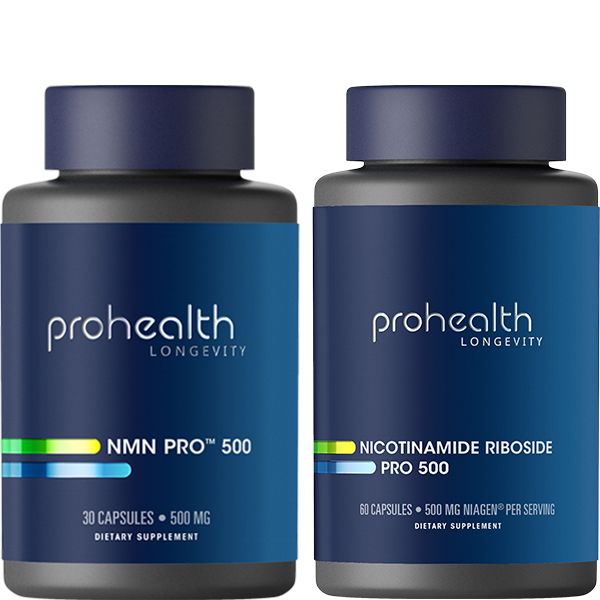 
                  
                    NMN Pro 500 + Nicotinamide Riboside Pro Bundle Product Image
                  
                