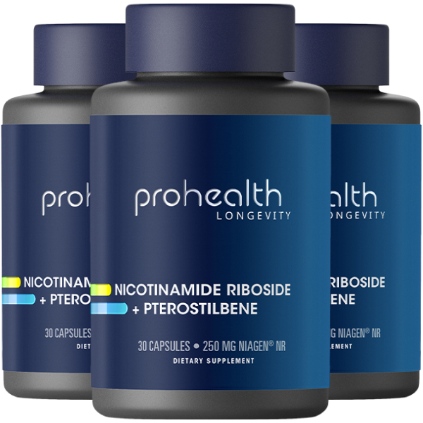 Nicotinamide Riboside + Pterostilbene 3 Pack Product Image