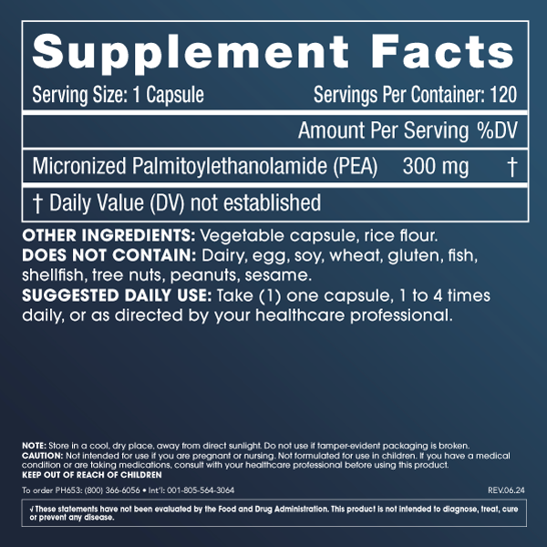 
                  
                    Pure Micronized PEA Supplement Facts and Label Information
                  
                