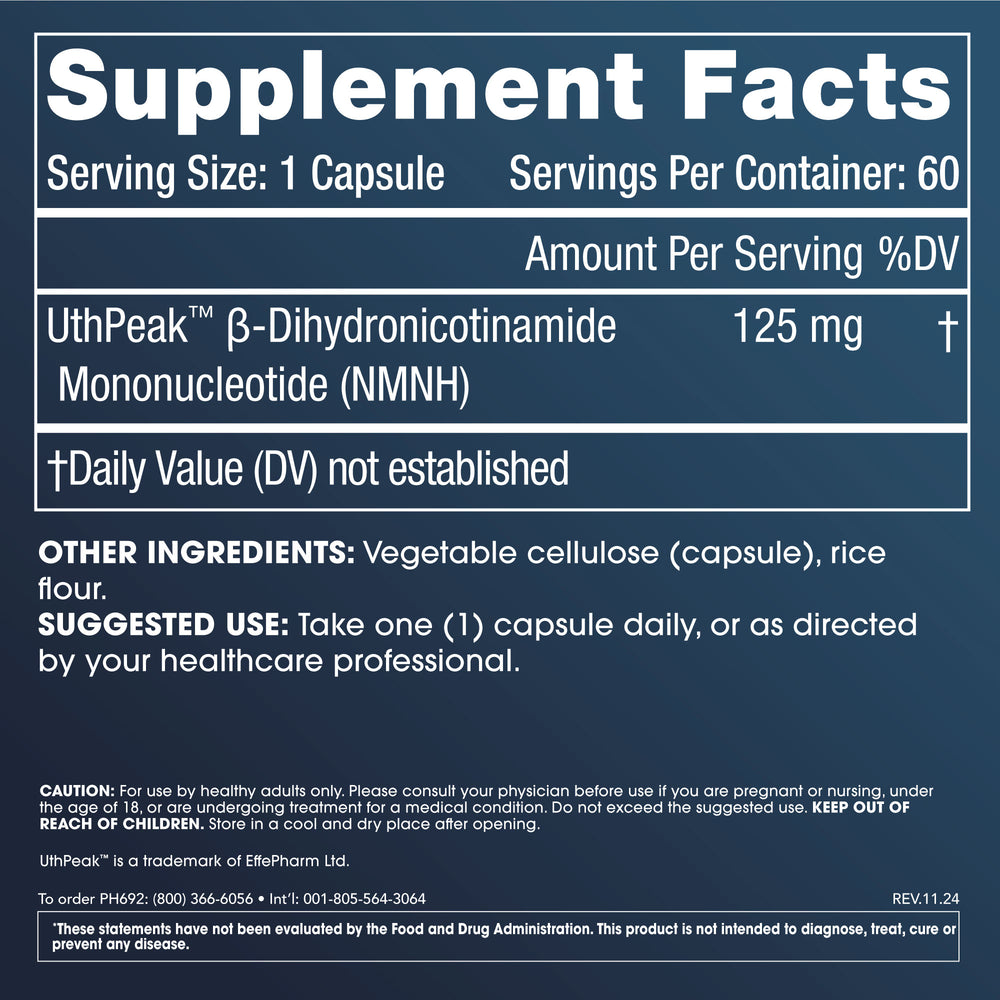 
                  
                    Pure NMNH Supplement Facts and Label Information
                  
                